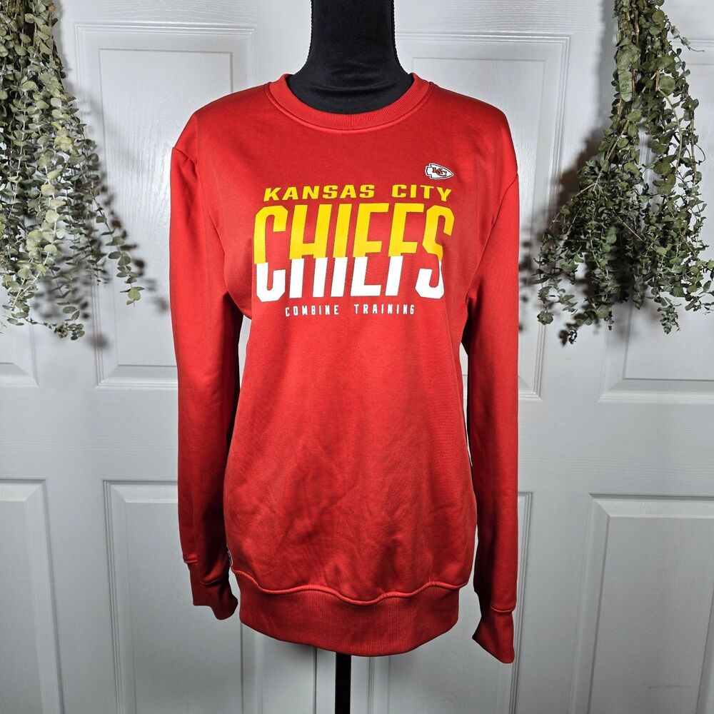 Kansas City Chiefs Sweatshirt Crewneck Unisex NFL Team Apparel Medium